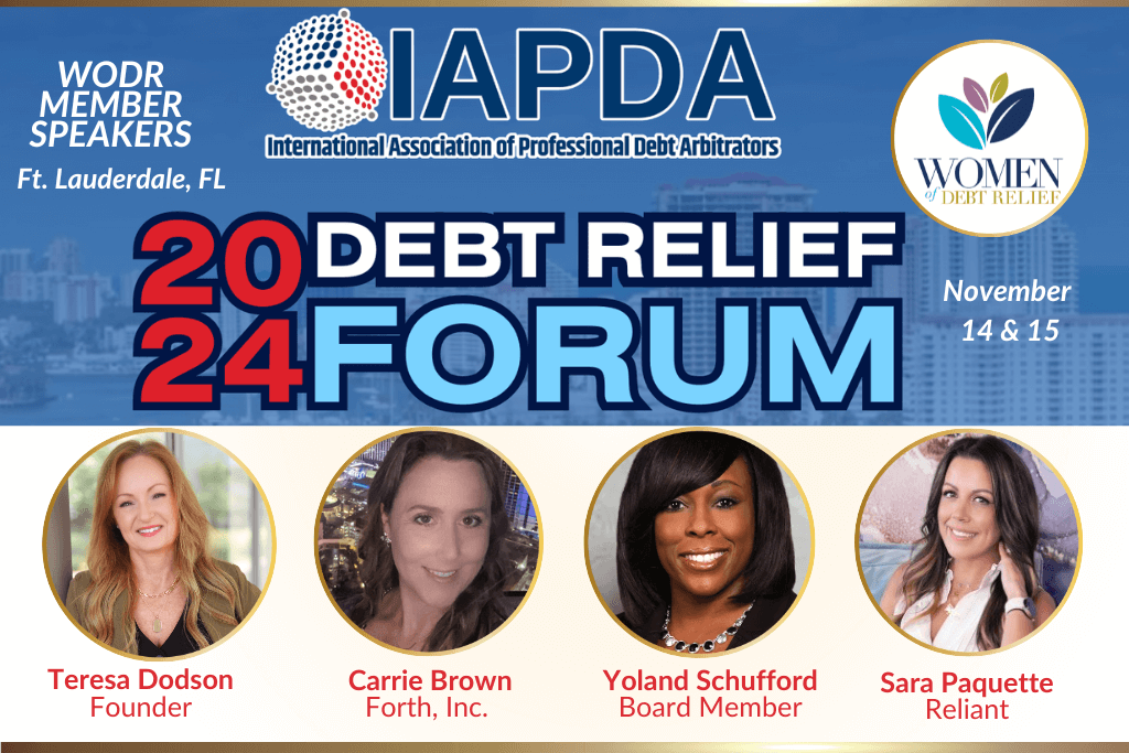 IAPDA Debt Relief Forum