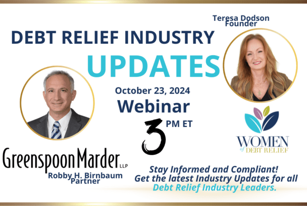 Debt Relief Industry Updates