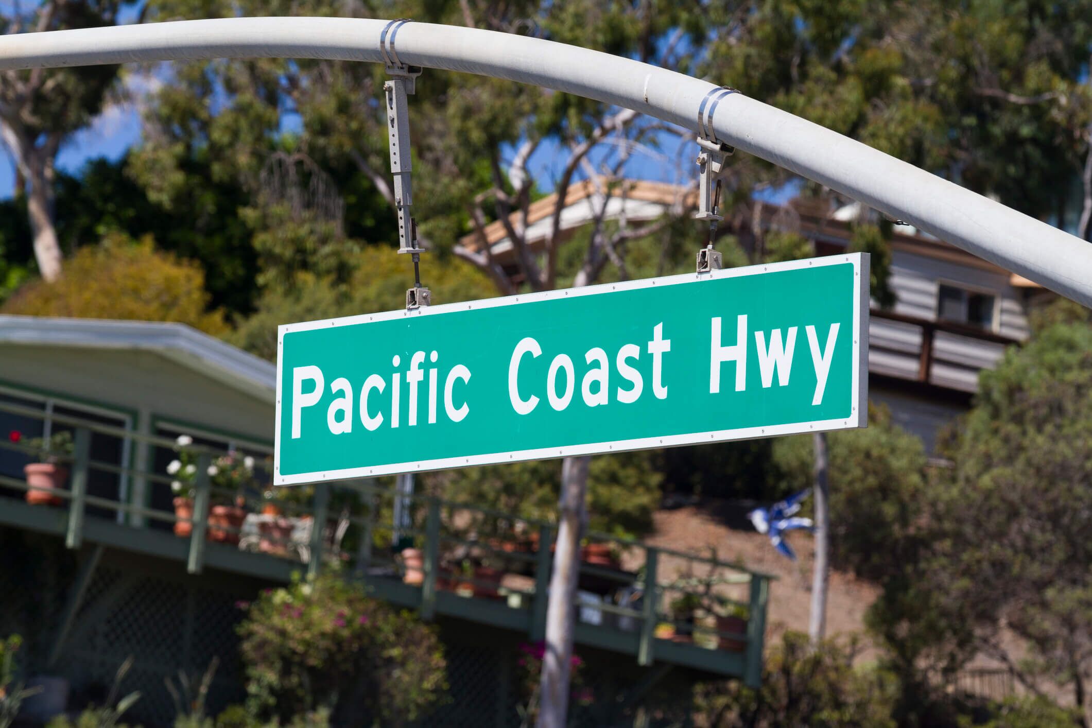 pacific coast highway sign